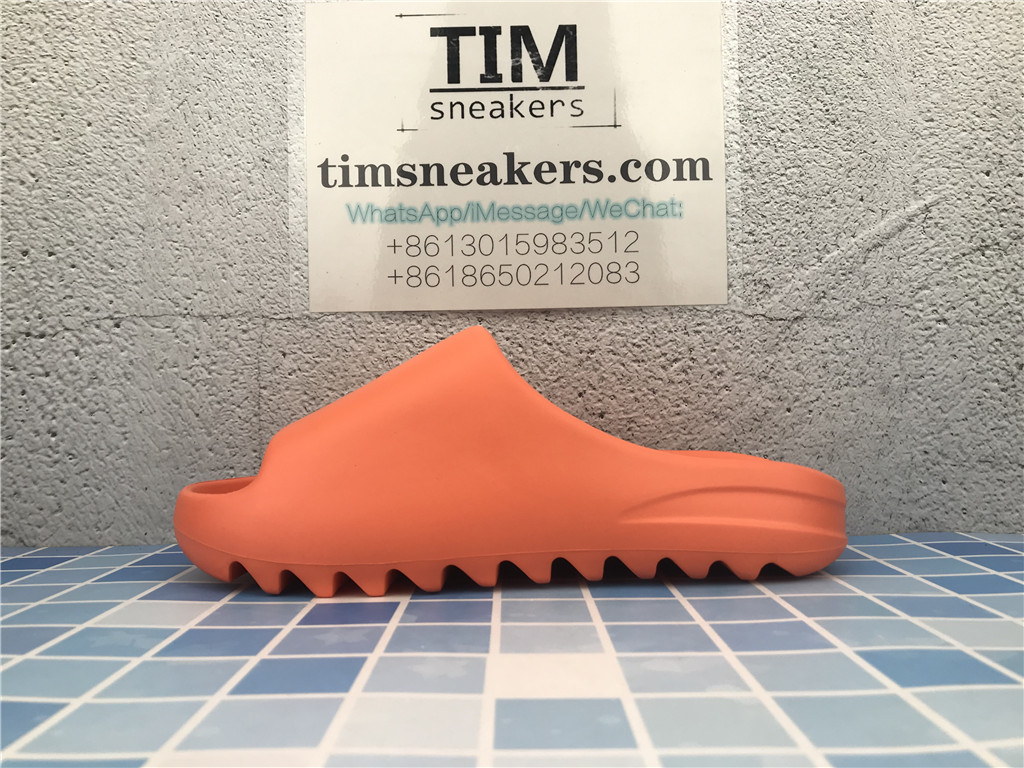 Free Shipping Yeezy Slide Adults Orange GZ0953